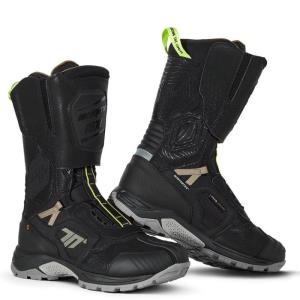 Botas Moto Stelvio alta negro-fluor Seventy